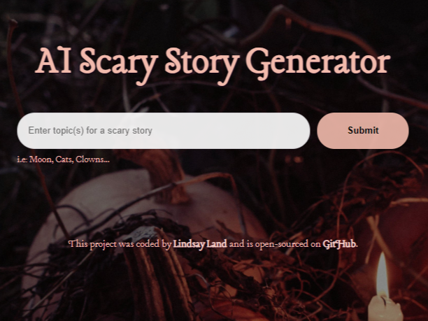 ai scary story generator